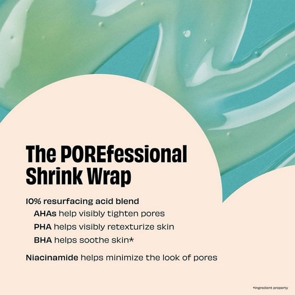 Benefit The POREfessional Shrink Wrap Overnight AHA+PHA Pore Treatment - Picture 7 of 8